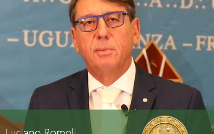 Luciano Romoli Gran Maestro della Gran Loggia d'Italia
