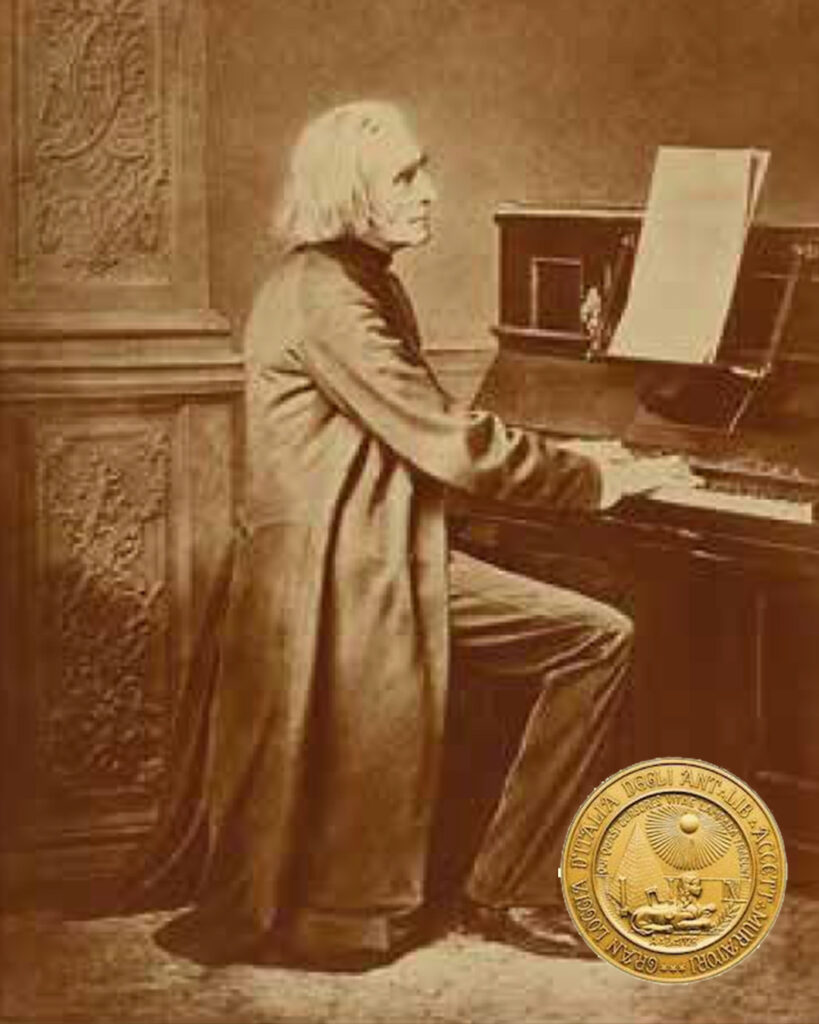 Ritratto di Franz Liszt, 1869 circa